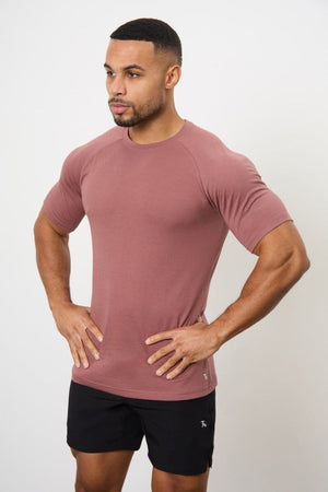 5 Pack Essential Training Top in Mid Grey/ Sand/ Rose/ Wood Rose/ White - TAILORED ATHLETE - ROW
