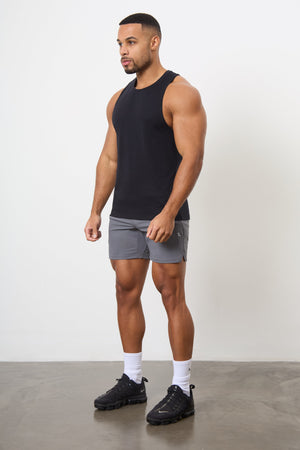 Essential Training Vest in Black - TAILORED ATHLETE - ROW