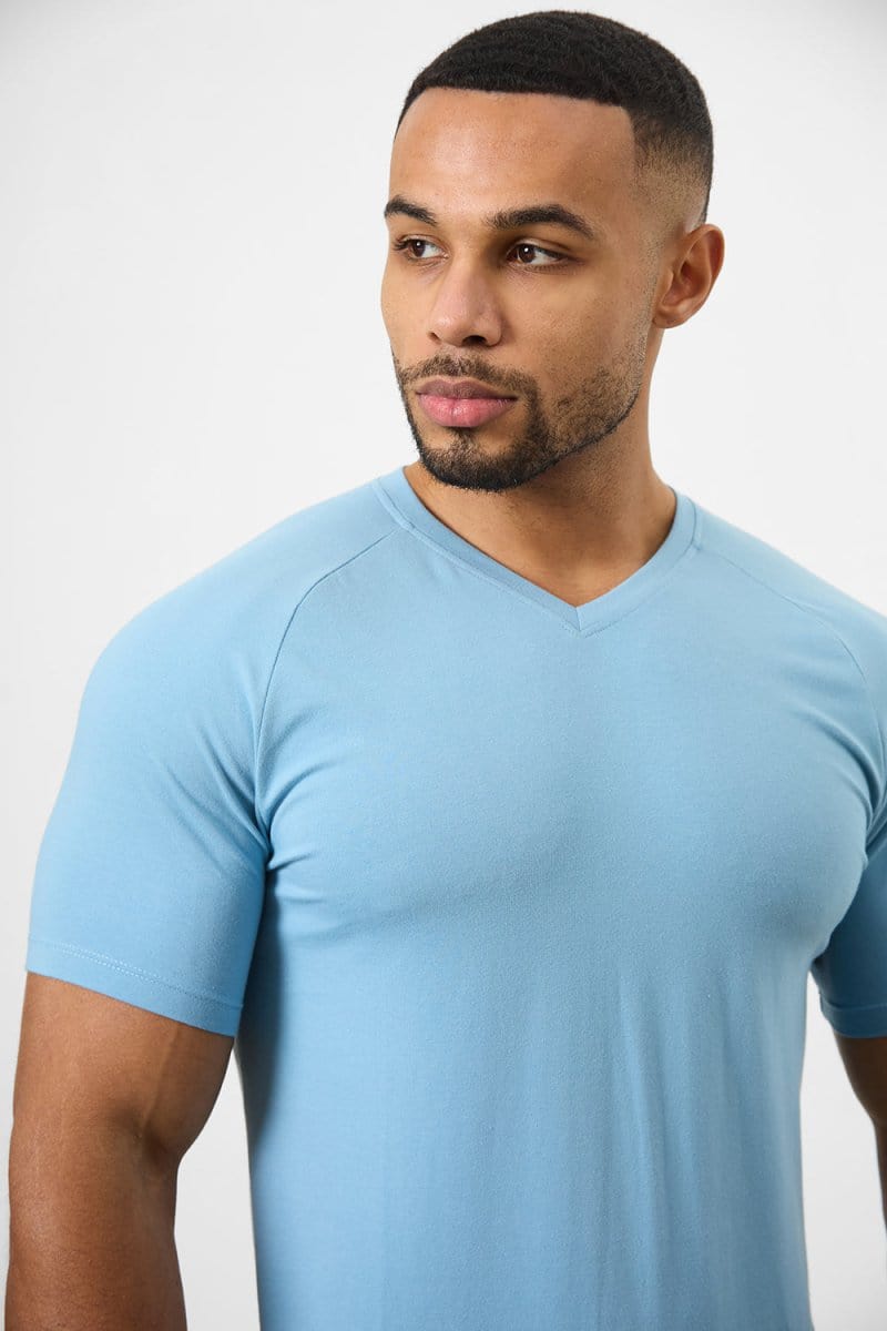 Muscle Fit Summer Essential V-Neck 5-Pack - TAILORED ATHLETE - ROW