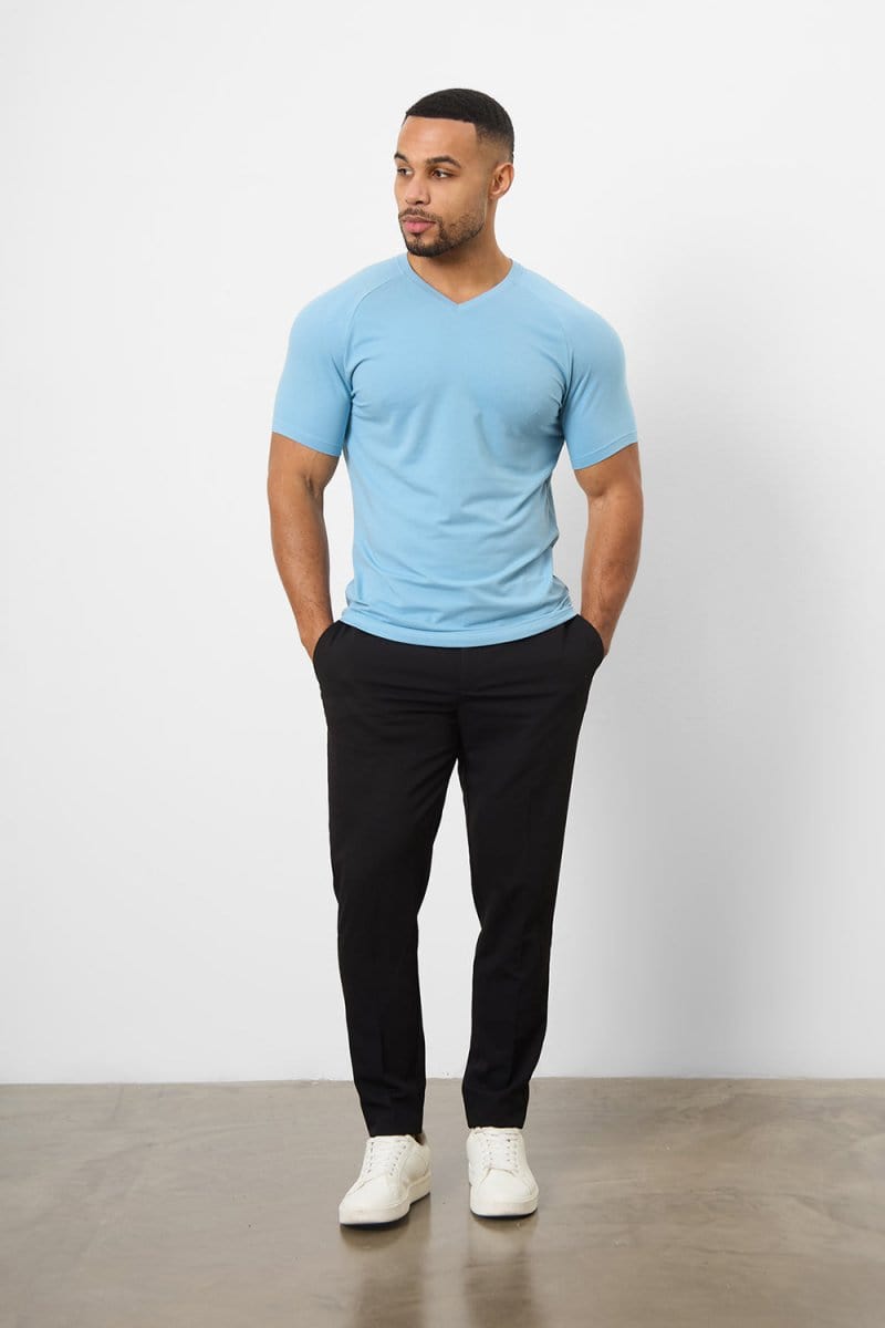 Muscle Fit Summer Essential V-Neck 5-Pack - TAILORED ATHLETE - ROW