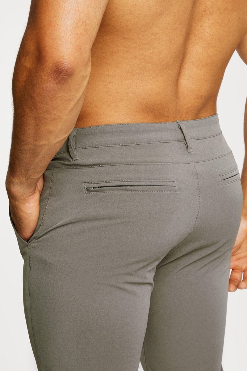 Everyday Tech Trousers in Olive - TAILORED ATHLETE - ROW